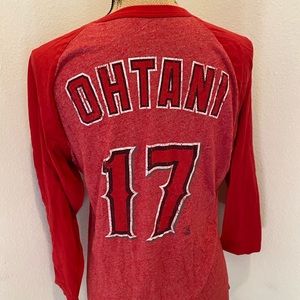 Ohtani Angel Baseball Tee